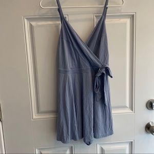 2 Urban outfitters UO Rompers - white and blue
